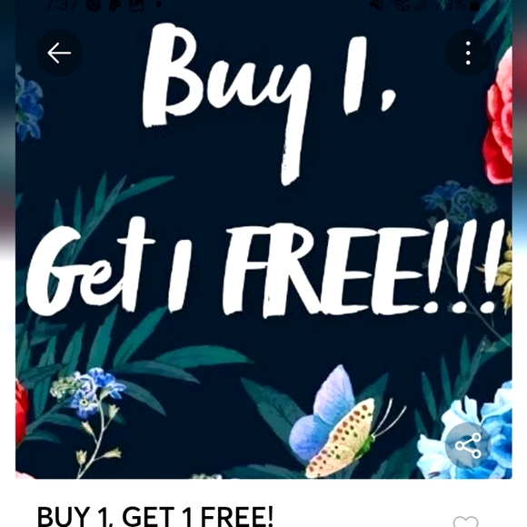 124 Other - Buy 1 Get 1 Free on EVERYTHING ❄️